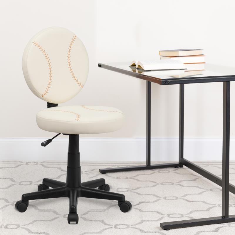 Jonathan Baseball Swivel Task Office Chair