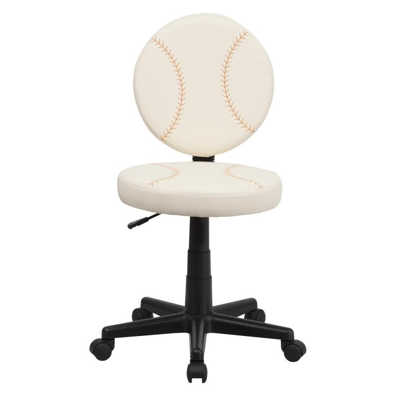 Jonathan Baseball Swivel Task Office Chair