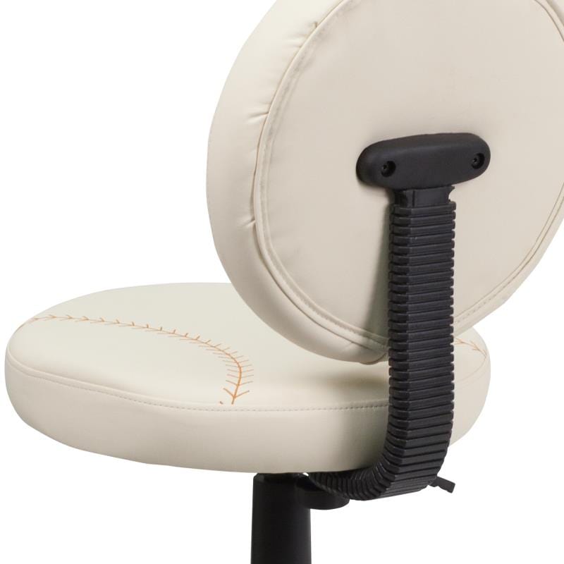 Jonathan Baseball Swivel Task Office Chair