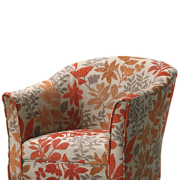 Colorfully Catchy Accent Chair, Multicolor