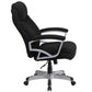 HERCULES Series Big & Tall 500 lb. Rated Black Fabric Executive Swivel Ergonomic Office Chair with Arms